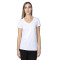 Ladies' Ultimate CVC V-Neck T-Shirt