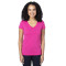 Ladies' Ultimate CVC V-Neck T-Shirt