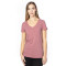 Ladies' Ultimate CVC V-Neck T-Shirt