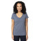 Ladies' Ultimate CVC V-Neck T-Shirt