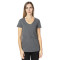 Ladies' Ultimate CVC V-Neck T-Shirt