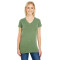 Ladies' Vintage Dye Short-Sleeve V-Neck T-Shirt