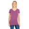 Ladies' Vintage Dye Short-Sleeve V-Neck T-Shirt