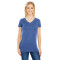 Ladies' Vintage Dye Short-Sleeve V-Neck T-Shirt