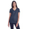 Ladies' Liquid Jersey V-Neck T-Shirt