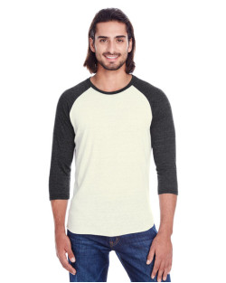 Unisex Triblend 3/4-Sleeve Raglan