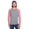 Unisex Triblend 3/4-Sleeve Raglan