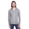 Unisex Triblend Full-Zip Light Hoodie