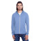 Unisex Triblend Full-Zip Light Hoodie