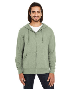 Unisex Triblend French Terry Full-Zip
