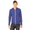 Unisex Triblend Full-Zip Lightweight Hoodie
