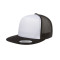 Adult Classic Trucker with White Front Panel Cap