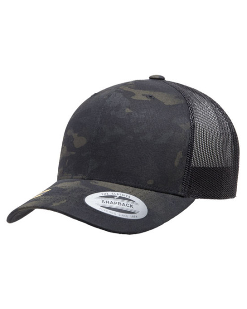YP Classics® Retro Trucker Multicam® Snapback