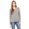Ladies' Sponge Fleece Wide Neck Sweatshirt