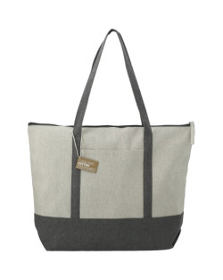 Repose 10oz Recycled Cotton Zippered Tote