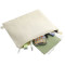 Organic Cotton Flat Travel Pouch