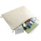 Organic Cotton Flat Travel Pouch