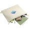 Organic Cotton Flat Travel Pouch