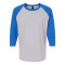 Raglan Three-Quarter Sleeve Baseball T-Shirt