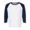 Raglan Three-Quarter Sleeve Baseball T-Shirt