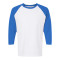 Raglan Three-Quarter Sleeve Baseball T-Shirt