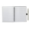 5.5” x  7” FSC Recycled Spiral Notebook w/ RPET Pe