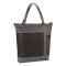 Chrome Non-Woven Zipper Convention Tote