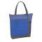 Chrome Non-Woven Zipper Convention Tote