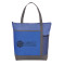 Chrome Non-Woven Zipper Convention Tote