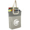 Recycled Cotton U-Handle Book Tote