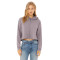 Ladies' Cropped Fleece Hoodie