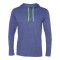 Softstyle® Lightweight Hooded Long Sleeve T-Shirt