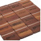 Graze Wood and Metal Coaster Set