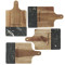 Black Marble and Wood Cutting Board