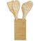 Bamboo 4-piece Kitchen Tool Set and Canister