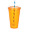 Sedici Striped Straw