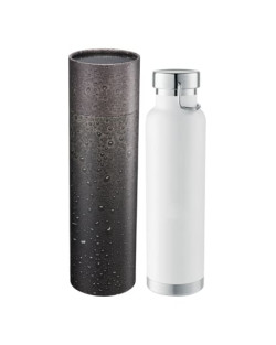 Thor Copper Vac Bottle 22oz With Cylindrical Box