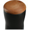 Reno Double Wall Ceramic Tumbler w/Wood Lid 10oz