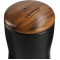 Reno Double Wall Ceramic Tumbler w/Wood Lid 10oz