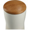 Reno Double Wall Ceramic Tumbler w/Wood Lid 10oz