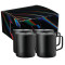 Rover Camp Mug 14oz Powder coated 4 in 1 Gift Set