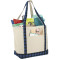 Buffalo Plaid 18oz Cotton Boat Tote