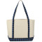 Buffalo Plaid 18oz Cotton Boat Tote