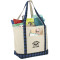 Buffalo Plaid 18oz Cotton Boat Tote