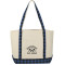 Buffalo Plaid 18oz Cotton Boat Tote