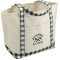 Buffalo Plaid 18oz Cotton Boat Tote