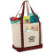 Buffalo Plaid 18oz Cotton Boat Tote