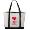 Baltic 24oz Cotton Canvas Tall Zippered Boat Tote