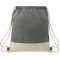 Split Recycled Cotton Drawstring Bag