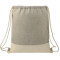 Split Recycled Cotton Drawstring Bag